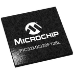 PIC32MX320F128L-80I/BG