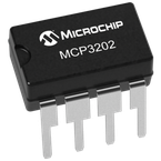 MCP3202-BI/P