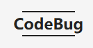 Codebug
